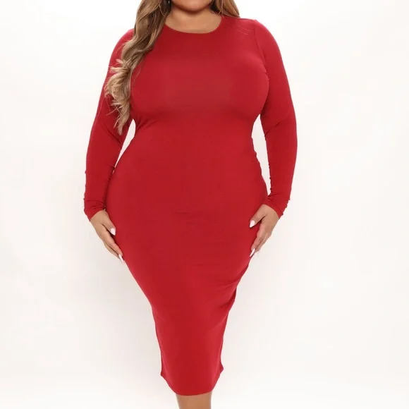 New Inventory 🌺Sexy Thing MIDI Dress🌺 - Picture 5 of 5